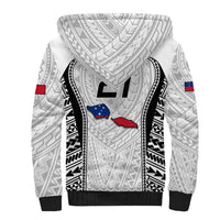 Custom Samoa Rugby Sherpa Hoodie Go Champions World Cup 2023 Polynesian Unique LT9 - Polynesian Pride