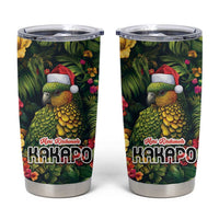 Meri Kirihimete Kakapo Tumbler Cup New Zealand Christmas with Tropical Vibe