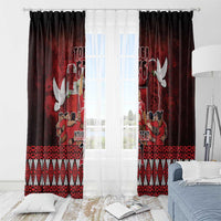 Custom Tonga 676 Haamonga a Maui Window Curtain Tongan Sipi Tau Unique Dance LT9 - Polynesian Pride