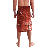 Personalized Hawaiian Maori Hammerhead Shark Lavalava Ulaula Plumeria - Polynesian Pride