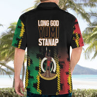 Vanuatu 46th Year Anniversary Hawaiian Shirt Tamtam Slit Drums Long God Yumi Stanap LT9 - Polynesian Pride