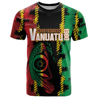 Vanuatu 46th Year Anniversary T Shirt Tamtam Slit Drums Long God Yumi Stanap
