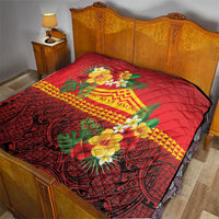 Hawaii Ku Kia'i Mauna Quilt Hibiscus Kakau Pattern