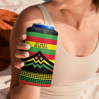 Hawaii Ku Kia'i Mauna Personalized 4 in 1 Can Cooler Tumbler Hawaiian Kanaka Maoli Motif LT9 - Polynesian Pride