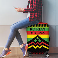 Hawaii Ku Kia'i Mauna Luggage Cover Hawaiian Kanaka Maoli Motif LT9 - Polynesian Pride