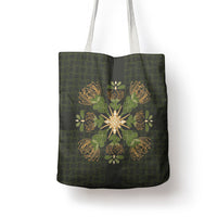 Hawaii Ohia Lehua Squares Tote Bag Hawaiian Quilt Inspired Floral Pattern