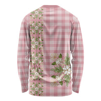 Akala Hamele Hawai'i Palaka Squares Maile Leaf Long Sleeve Shirt Flowers Hawaiian Quilt Patterns