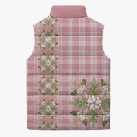 Akala Hamele Hawai'i Palaka Squares Maile Leaf Sleeveless Puffer Jacket Flowers Hawaiian Quilt Patterns