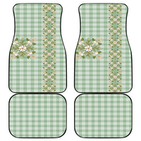 Liko Kukui Hawai'i Palaka Squares Maile Leaf Car Mats Flowers Hawaiian Quilt Patterns