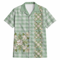 Liko Kukui Hawai'i Palaka Squares Maile Leaf Hawaiian Shirt Flowers Hawaiian Quilt Patterns