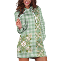 Liko Kukui Hawai'i Palaka Squares Maile Leaf Hoodie Dress Flowers Hawaiian Quilt Patterns