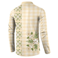 Melemele Ahiahia Hawai'i Palaka Squares Maile Leaf Button Sweatshirt Flowers Hawaiian Quilt Patterns