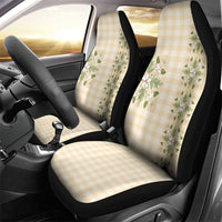 Melemele Ahiahia Hawai'i Palaka Squares Maile Leaf Car Seat Cover Flowers Hawaiian Quilt Patterns