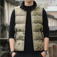 Melemele Ahiahia Hawai'i Palaka Squares Maile Leaf Sleeveless Puffer Jacket Flowers Hawaiian Quilt Patterns