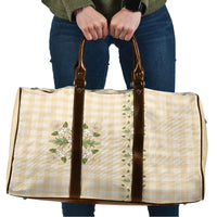 Melemele Ahiahia Hawai'i Palaka Squares Maile Leaf Travel Bag Flowers Hawaiian Quilt Patterns