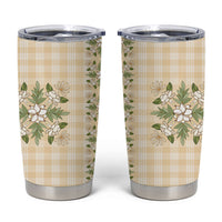 Melemele Ahiahia Hawai'i Palaka Squares Maile Leaf Tumbler Cup Flowers Hawaiian Quilt Patterns
