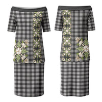 Pauli Hawai'i Palaka Squares Maile Leaf Family Matching Puletasi and Hawaiian Shirt Flowers Hawaiian Quilt Patterns