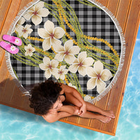 Ele'ele Hawai'i Palaka Plumeria Beach Blanket Puakenikeni and Maile Lei