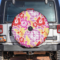 Palaka with Honu and Hibiscus Spare Tire Cover Hawaiian Heritage Spirit - Polynesian Pride