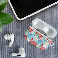 Palaka with Honu and Plumeria AirPods Case Hawaiian Heritage Spirit - Polynesian Pride