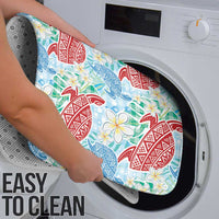 Palaka with Honu and Plumeria Bathroom Set Hawaiian Heritage Spirit - Polynesian Pride