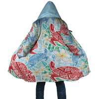 Palaka with Honu and Plumeria Cloak Hawaiian Heritage Spirit - Polynesian Pride