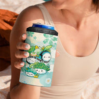 Personalized Japanese Kawaii Sushi 4 in 1 Can Cooler Tumbler Green Wagara Palaka This Is How I Roll