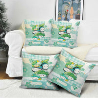 Japanese Kawaii Sushi Pillow Cover Green Wagara Palaka This Is How I Roll