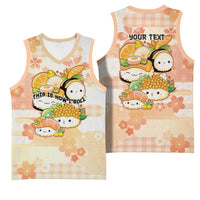 Personalized Japanese Kawaii Sushi Basketball Jersey Peach Wagara Palaka This Is How I Roll