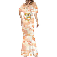 Personalized Japanese Kawaii Sushi Mermaid Dress Peach Wagara Palaka This Is How I Roll