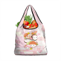 Japanese Kawaii Sushi Grocery Bag Pink Wagara Palaka This Is How I Roll