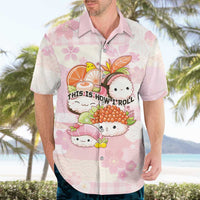 Personalized Japanese Kawaii Sushi Hawaiian Shirt Pink Wagara Palaka This Is How I Roll