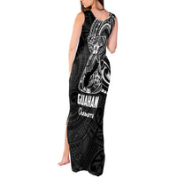 Black Guam Latte Stone Tribal Tattoo Tank Maxi Dress Hafa Adai Six 7 One
