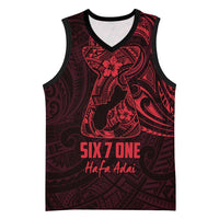 Oxblood Guam Latte Stone Tribal Tattoo Basketball Jersey Hafa Adai Six 7 One LT9 Unisex Oxblood - Polynesian Pride