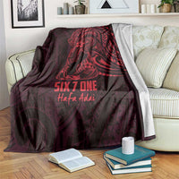 Oxblood Guam Latte Stone Tribal Tattoo Blanket Hafa Adai Six 7 One