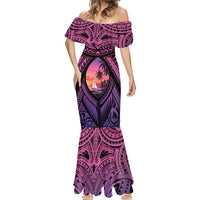 Guam Chamorro Artsy Mermaid Dress Guahan Sunset Beach