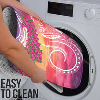 Guam Latte Stone with Map Bathroom Set Bougainvillea Beach Sunset - Polynesian Pride