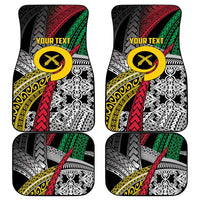 Vanuatu Proud to be Ni-van Personalised Car Mats with Mutis En Atan Patterns