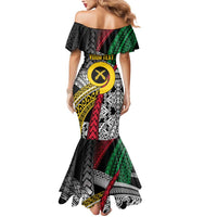 Vanuatu Proud to be Ni-van Personalised Mermaid Dress with Mutis En Atan Patterns