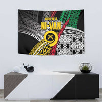 Vanuatu Proud to be Ni-van Personalised Tapestry with Mutis En Atan Patterns