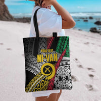 Vanuatu Proud to be Ni-van Personalised Tote Bag with Mutis En Atan Patterns LT9 - Polynesian Pride