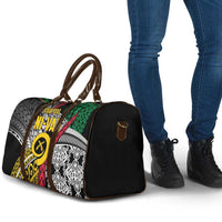 Vanuatu Proud to be Ni-van Personalised Travel Bag with Mutis En Atan Patterns - Polynesian Pride