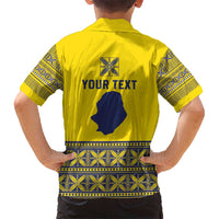 Niue Crab Personalised Hawaiian Shirt Niuean Hiapo Pattern - Polynesian Pride
