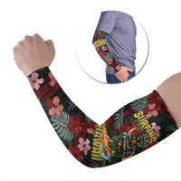 Hawaii Tiki Surfing Arm Sleeves Mele Kalikimaka i Iulai!