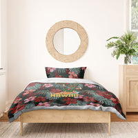 Hawaii Tiki Surfing Bedding Set Mele Kalikimaka i Iulai!