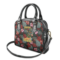 Hawaii Tiki Surfing Shoulder Handbag Mele Kalikimaka i Iulai!