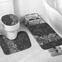 Pauli Hawai'i Hibiscus Bathroom Set Polynesian Tribal Tattoo Pattern Floral Elements