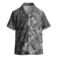 Pauli Hawai'i Hibiscus Kid Hawaiian Shirt Polynesian Tribal Tattoo Pattern Floral Elements