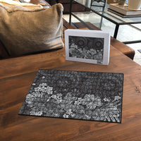 Pauli Hawai'i Hibiscus Puzzle Polynesian Tribal Tattoo Pattern Floral Elements