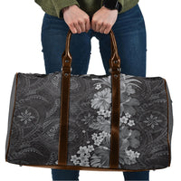 Pauli Hawai'i Hibiscus Travel Bag Polynesian Tribal Tattoo Pattern Floral Elements